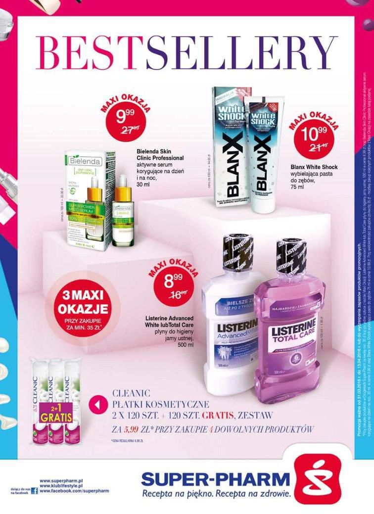 Gazetka promocyjna Superpharm str. 1