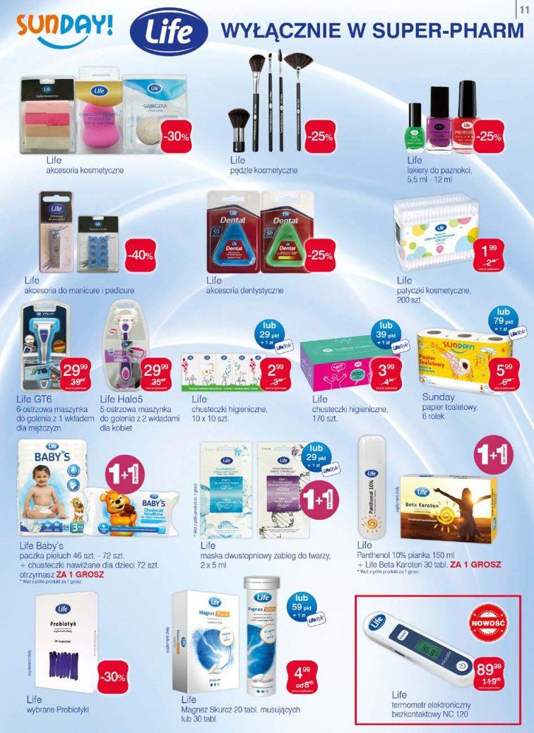 Gazetka promocyjna Superpharm str. 11