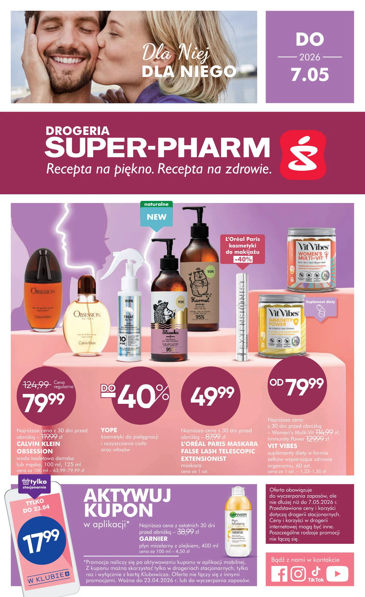 Gazetka promocyjna Superpharm str. 1