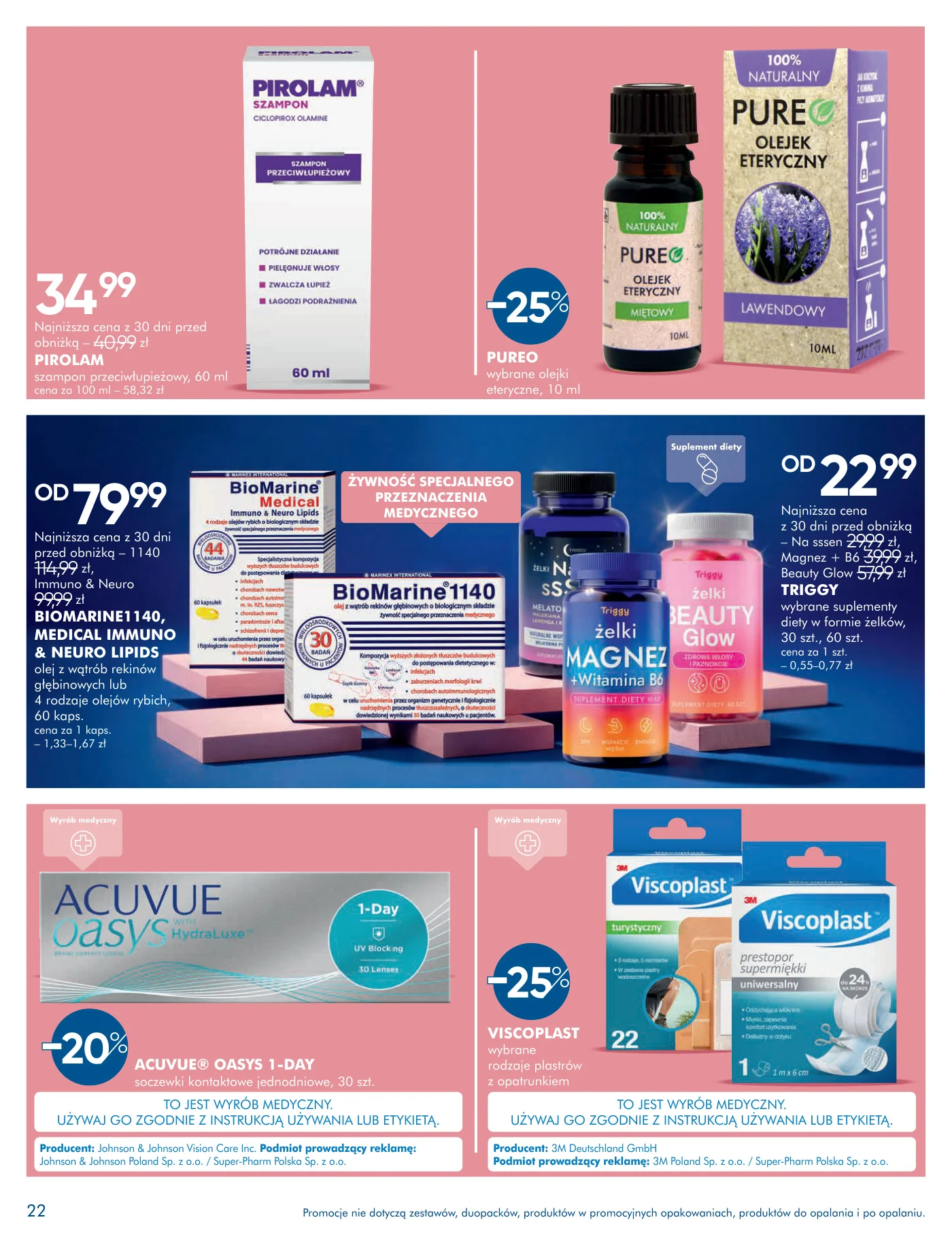 Gazetka promocyjna Superpharm str. 22