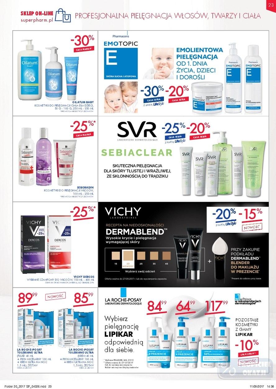 Gazetka promocyjna Superpharm str. 23