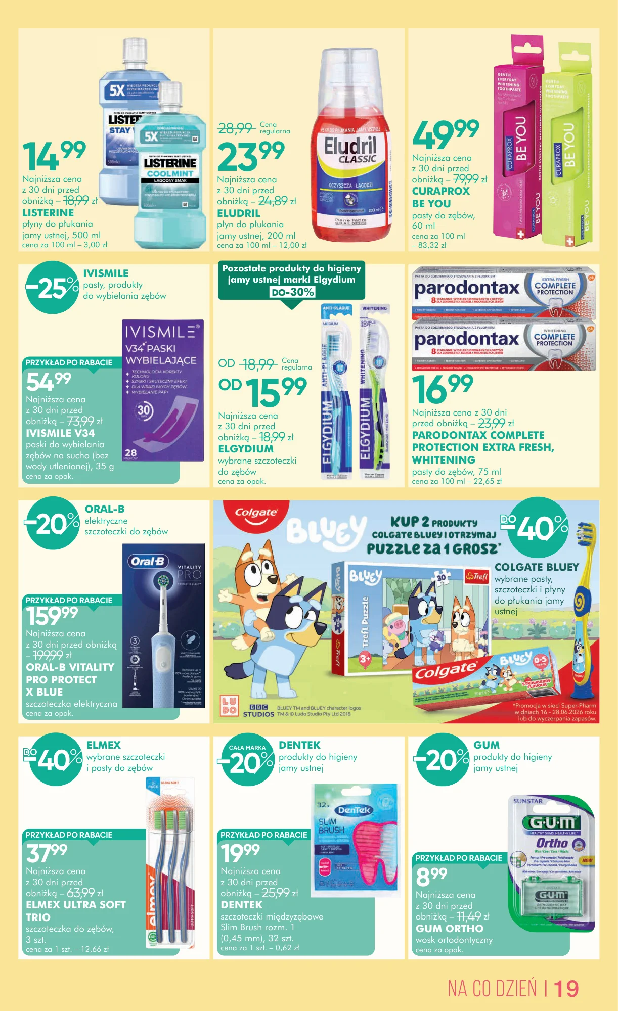 Gazetka promocyjna Superpharm str. 19