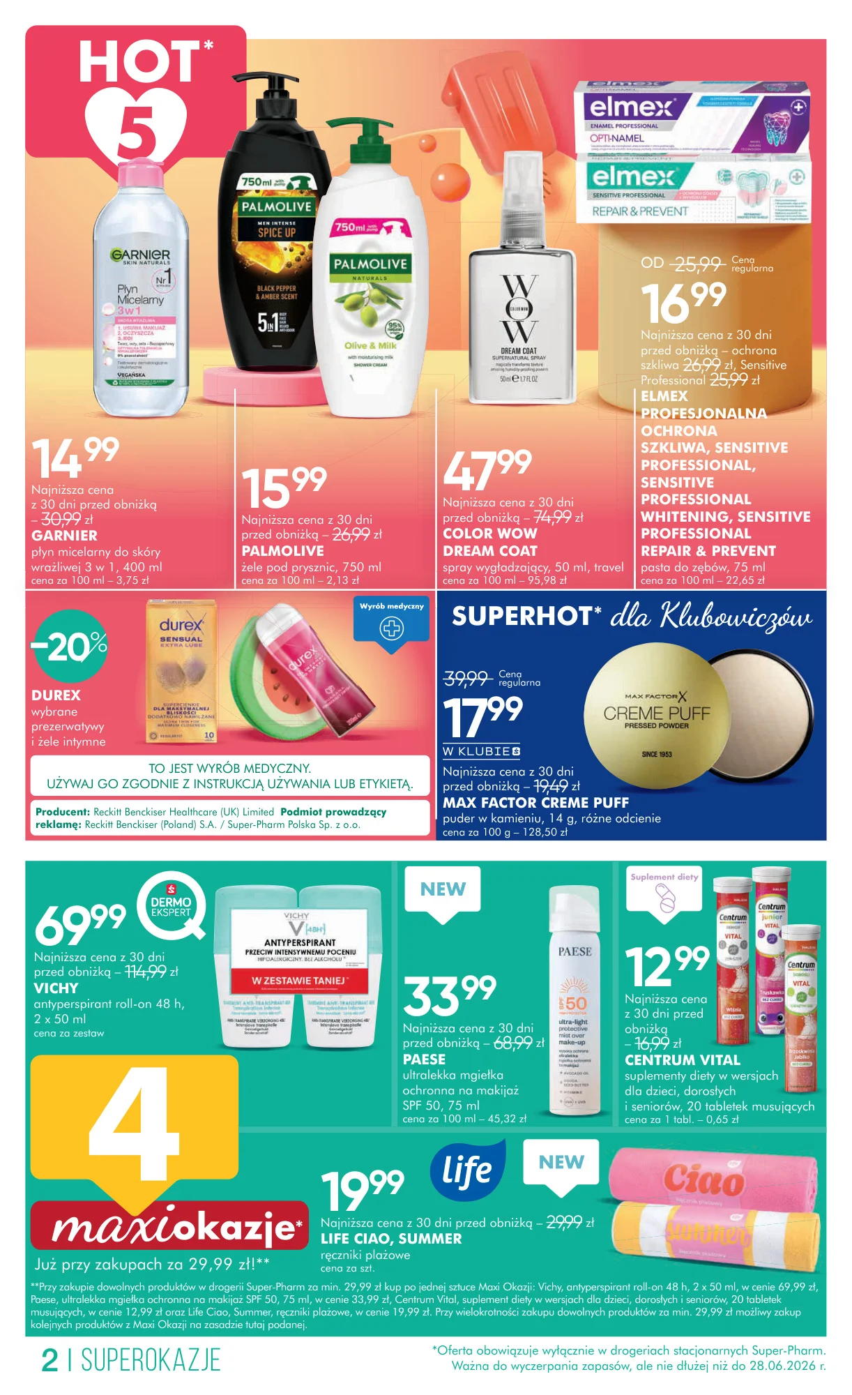 Gazetka promocyjna Superpharm str. 2