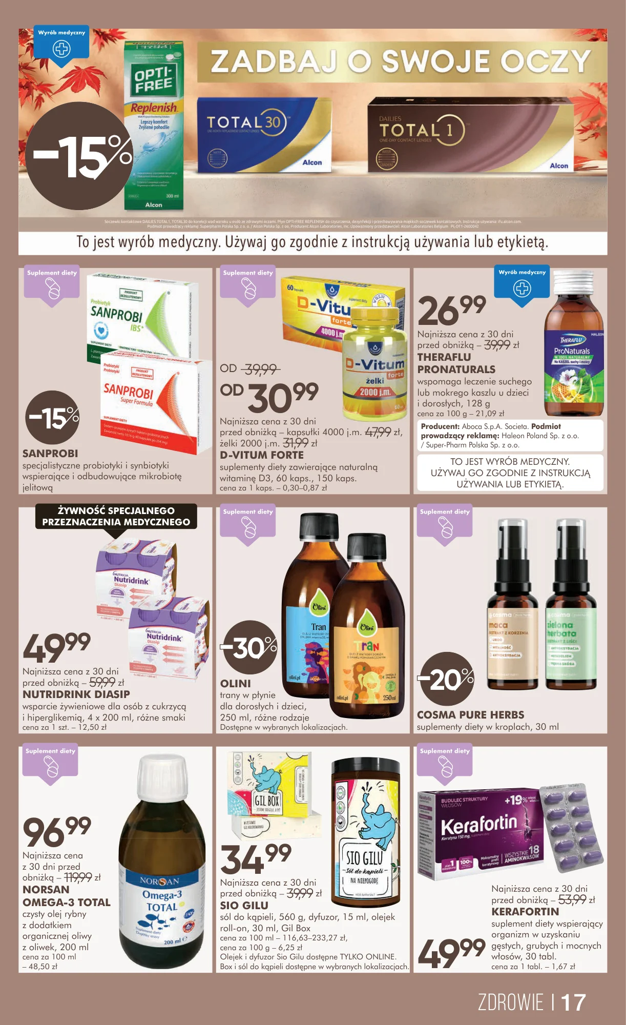Gazetka promocyjna Superpharm str. 17