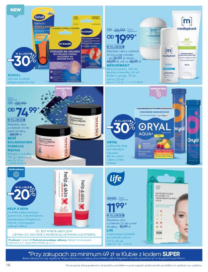 Gazetka promocyjna Superpharm str. 18