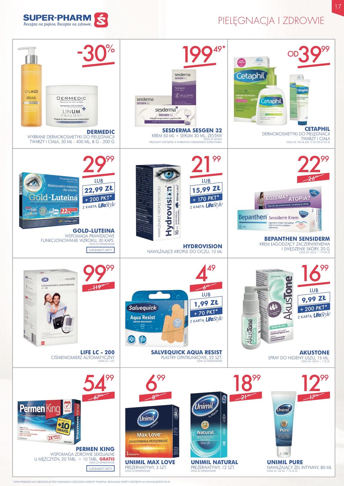 Gazetka promocyjna Superpharm str. 17