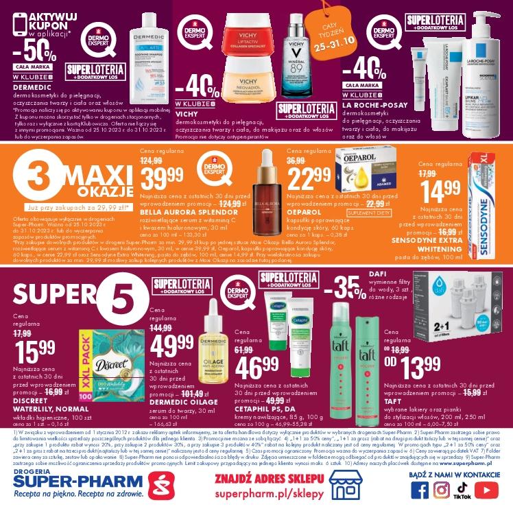 Gazetka promocyjna Superpharm str. 16