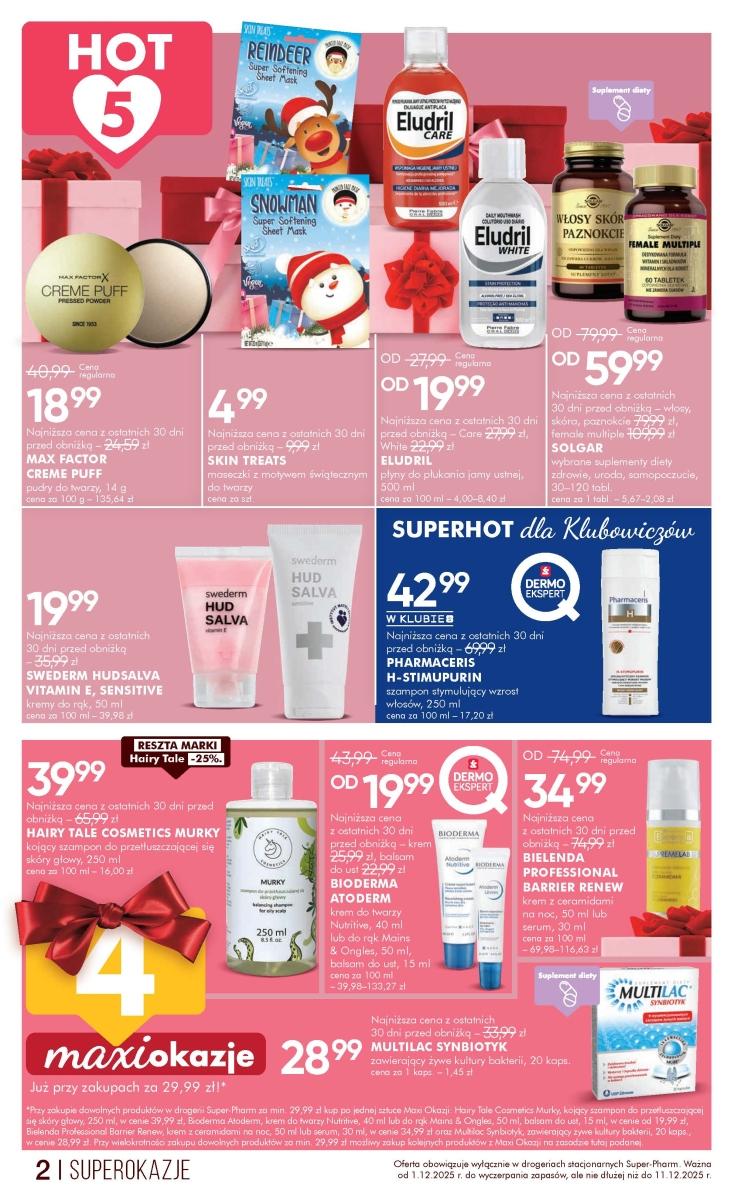 Gazetka promocyjna Superpharm str. 2