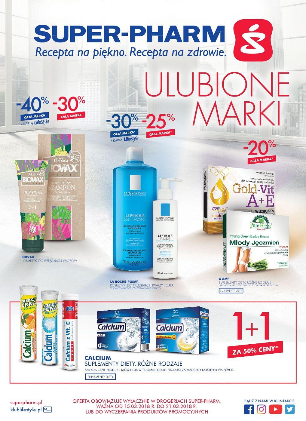 Gazetka promocyjna Superpharm str. 1