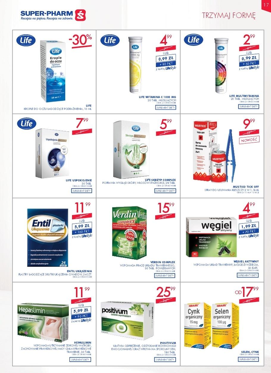Gazetka promocyjna Superpharm str. 17