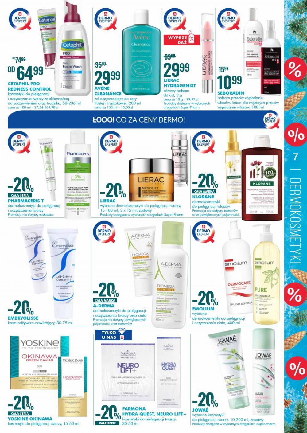 Gazetka promocyjna Superpharm str. 7
