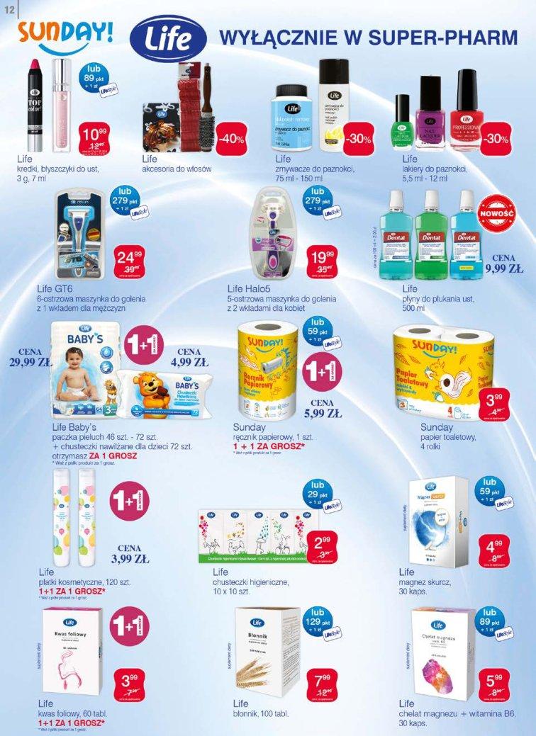 Gazetka promocyjna Superpharm str. 12