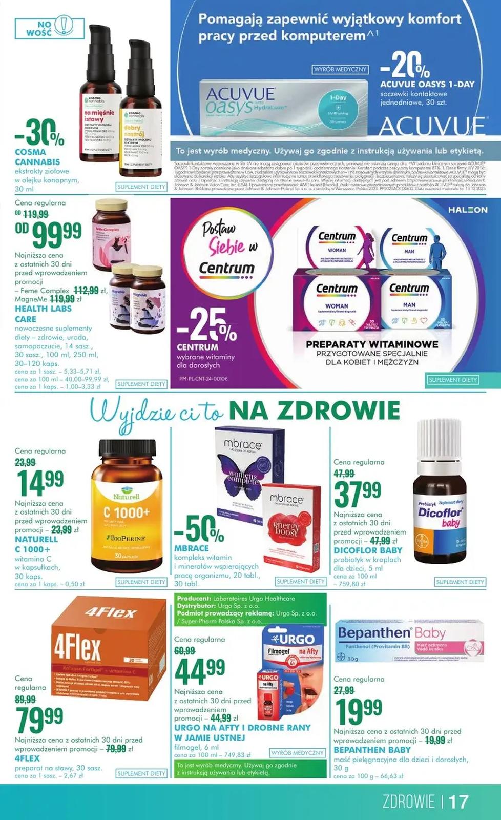 Gazetka promocyjna Superpharm str. 17