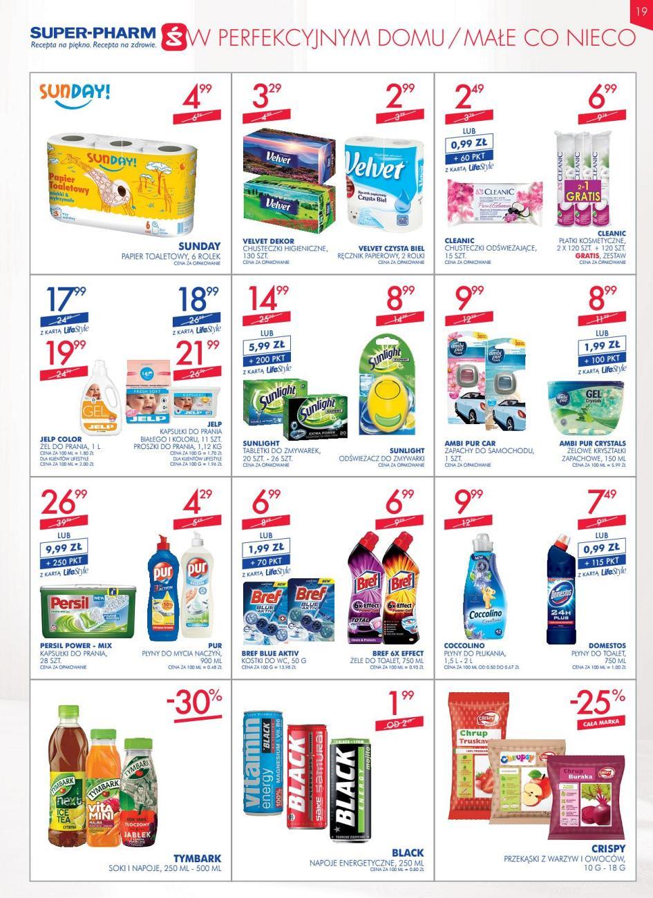 Gazetka promocyjna Superpharm str. 19