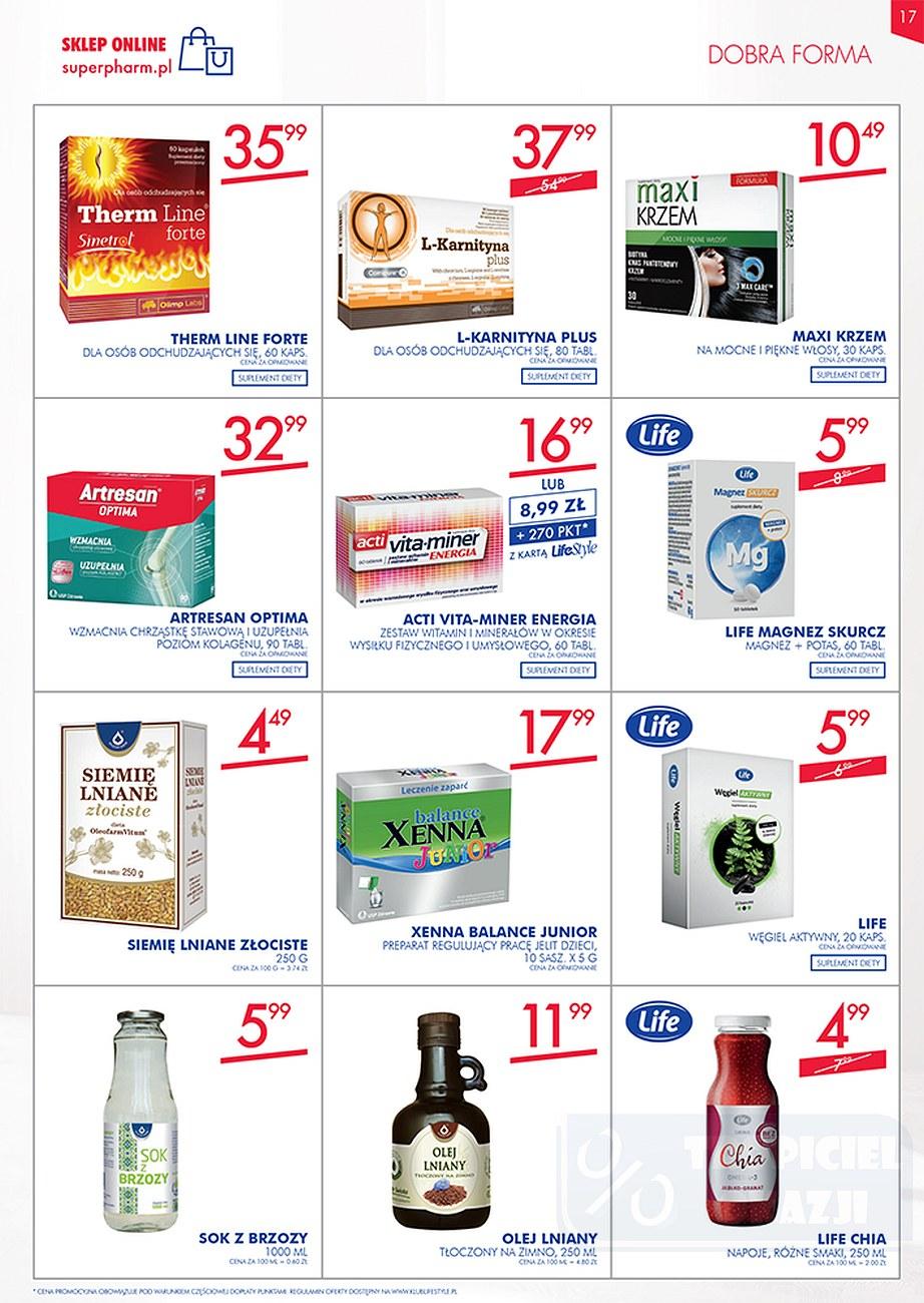 Gazetka promocyjna Superpharm str. 17