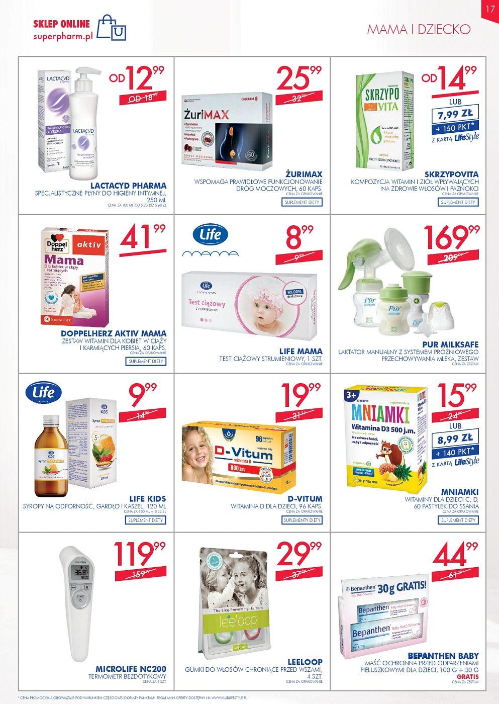 Gazetka promocyjna Superpharm str. 17