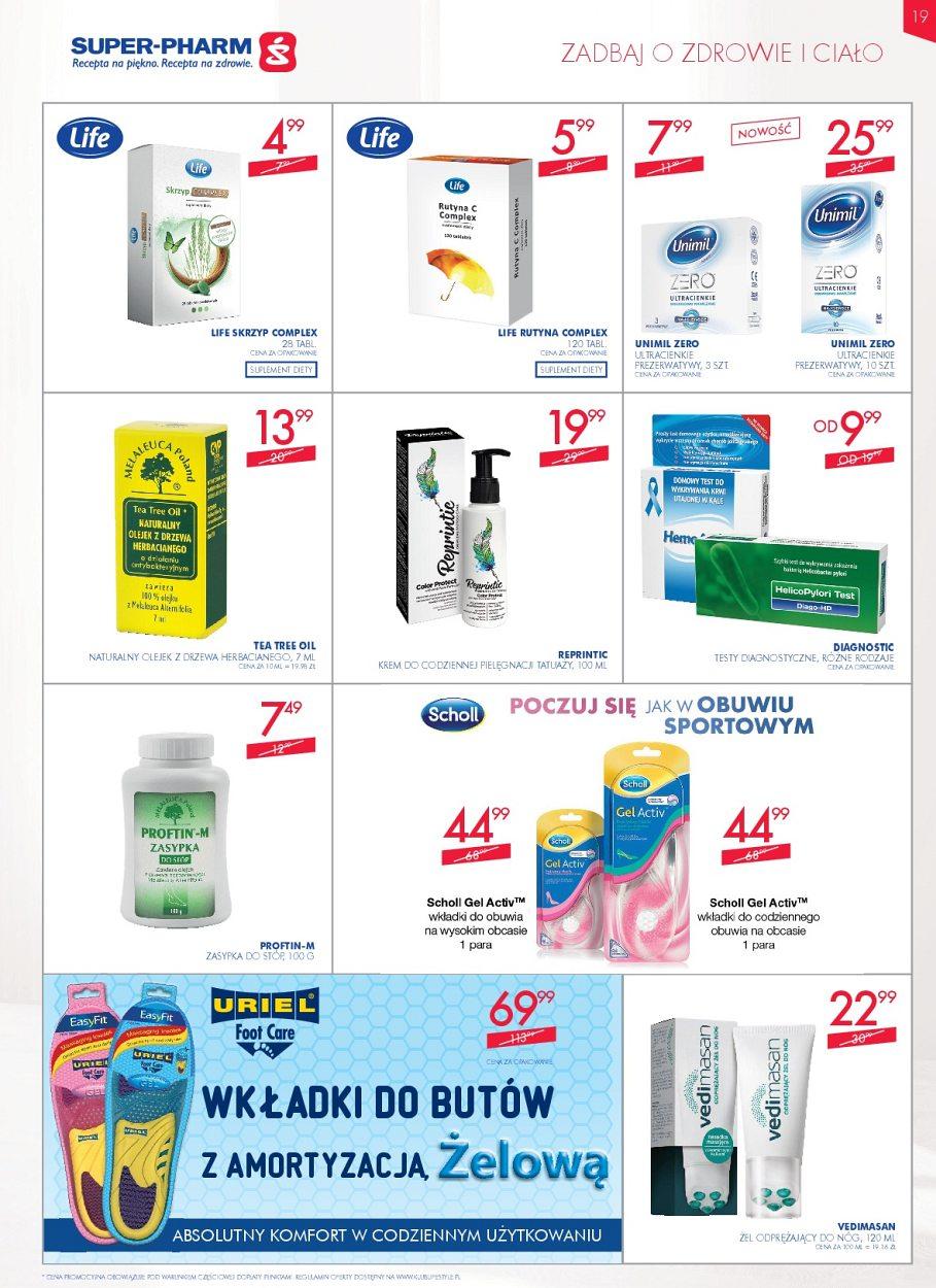 Gazetka promocyjna Superpharm str. 19