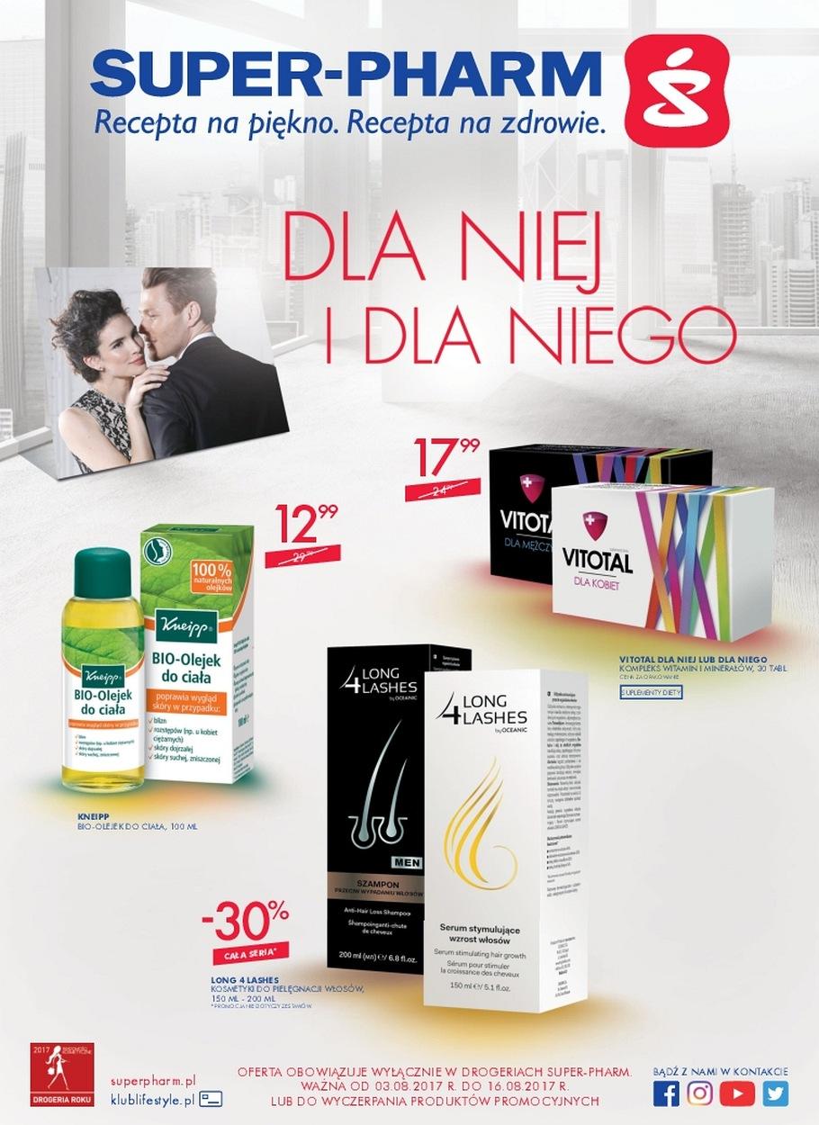 Gazetka promocyjna Superpharm str. 1