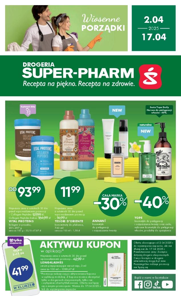 Gazetka promocyjna Superpharm str. 1