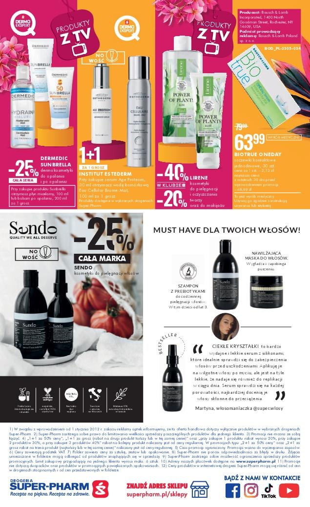 Gazetka promocyjna Superpharm str. 20