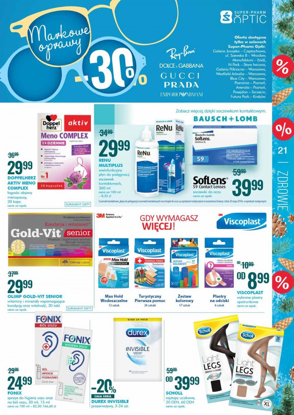 Gazetka promocyjna Superpharm str. 21
