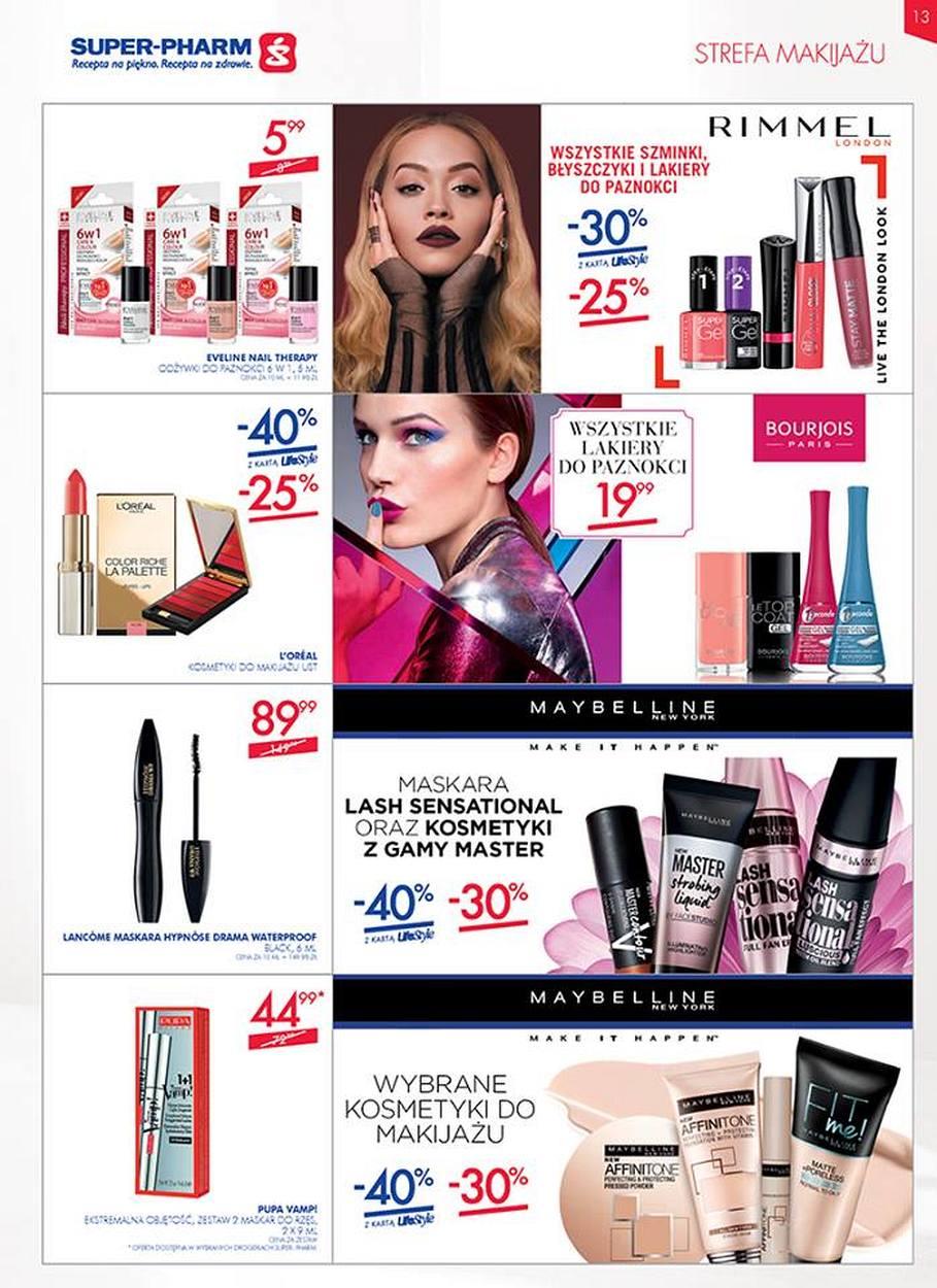Gazetka promocyjna Superpharm str. 13
