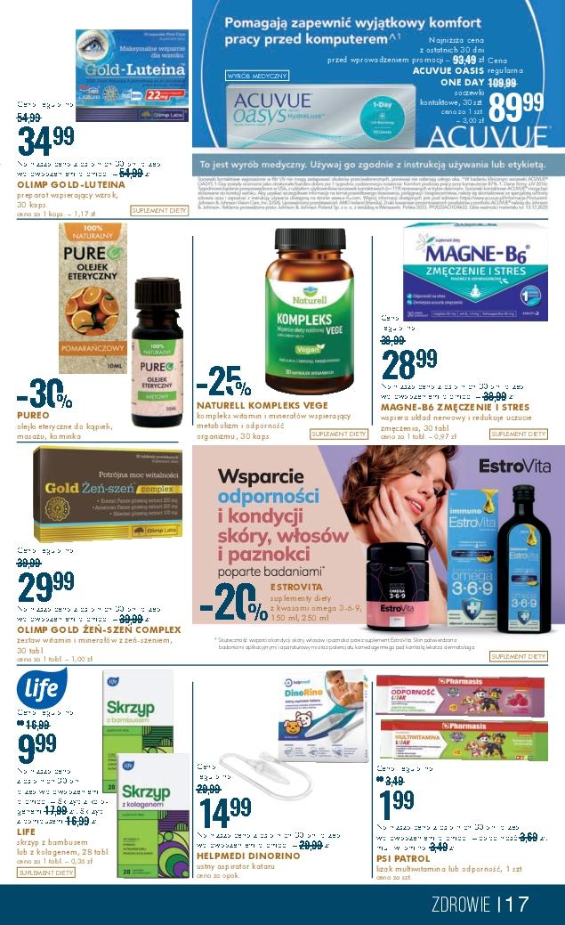 Gazetka promocyjna Superpharm str. 17