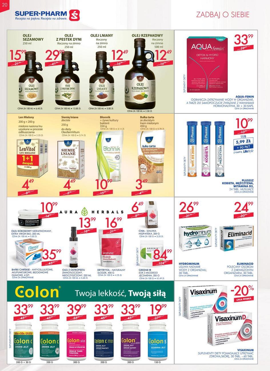 Gazetka promocyjna Superpharm str. 20