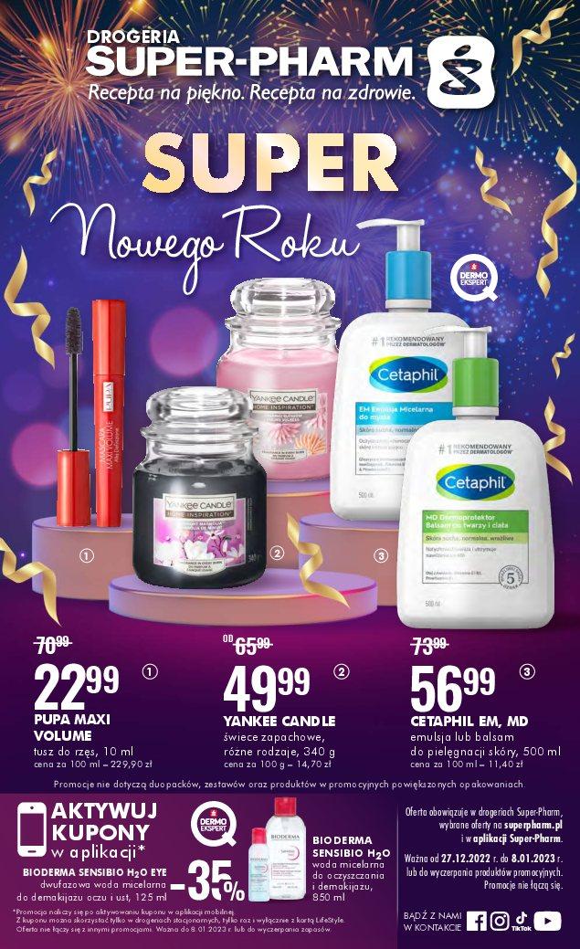 Gazetka promocyjna Superpharm str. 1