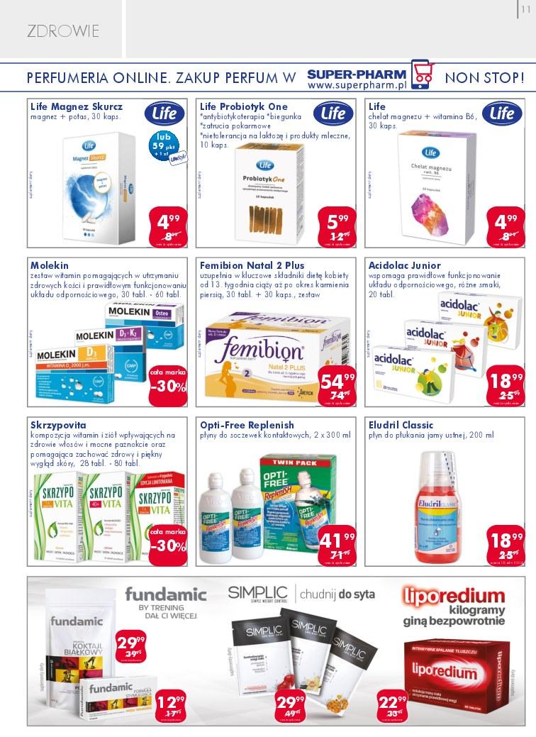 Gazetka promocyjna Superpharm str. 11