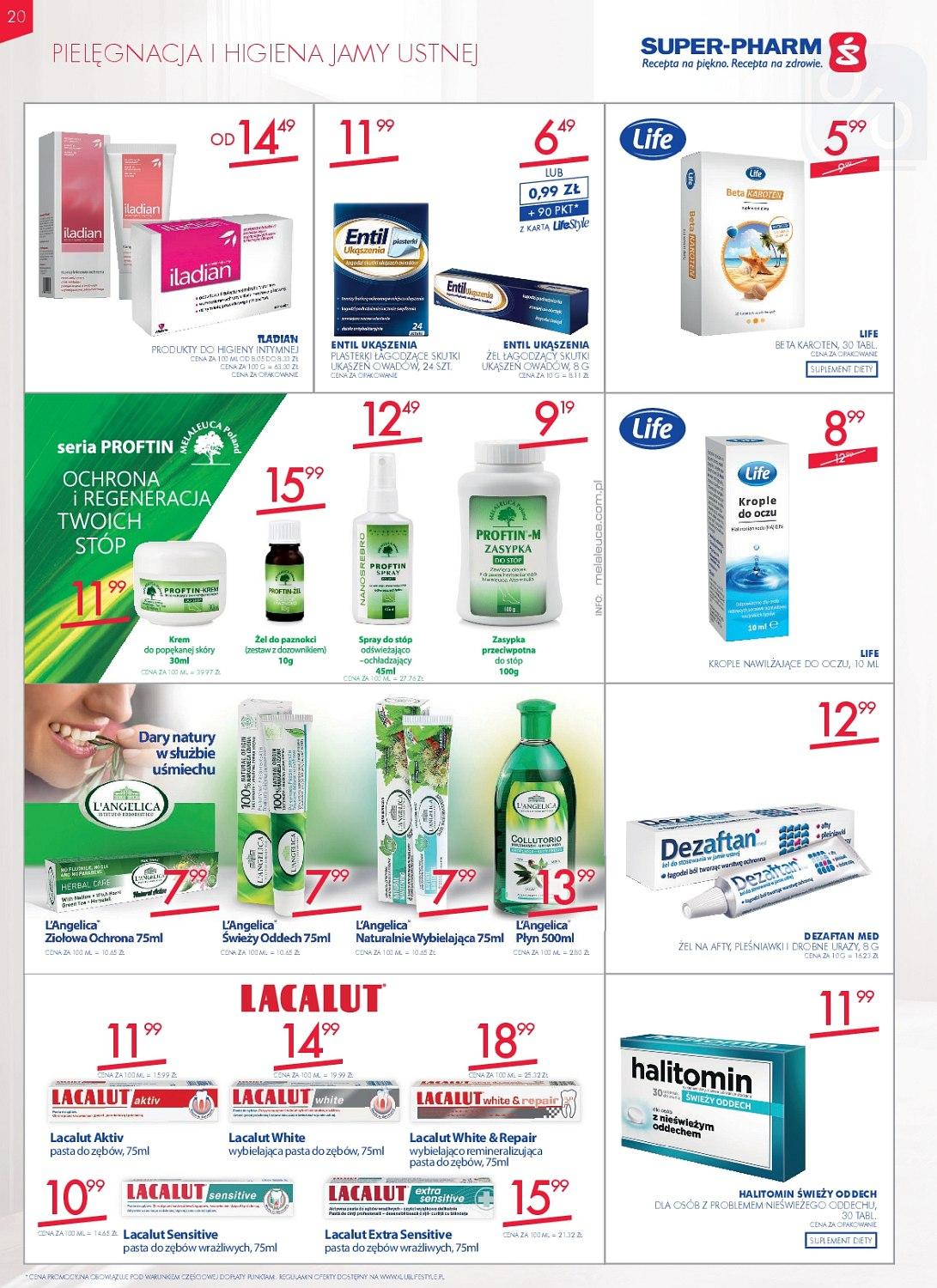Gazetka promocyjna Superpharm str. 20