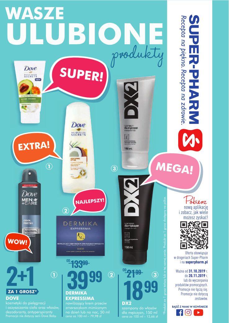 Gazetka promocyjna Superpharm str. 1