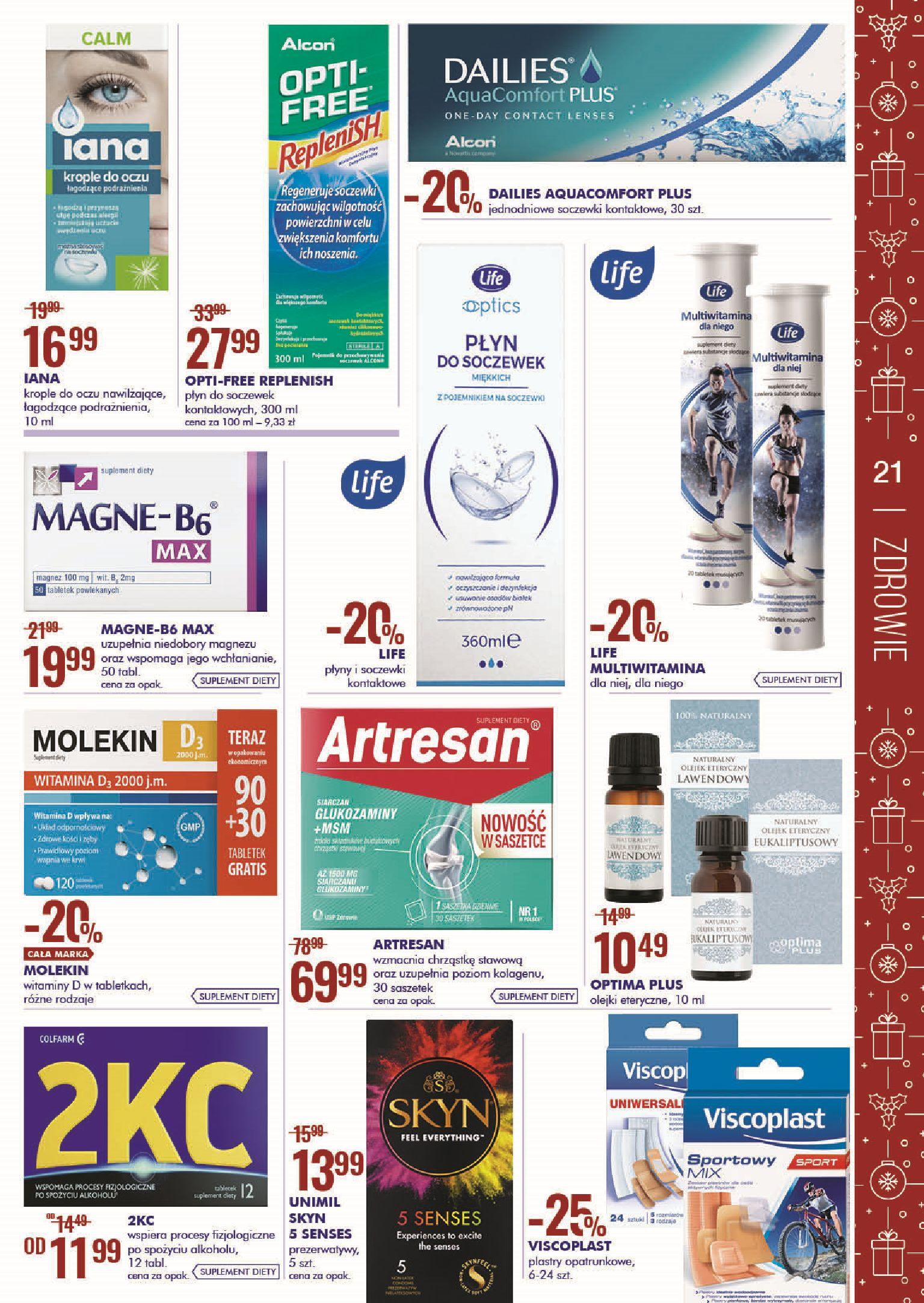 Gazetka promocyjna Superpharm str. 21