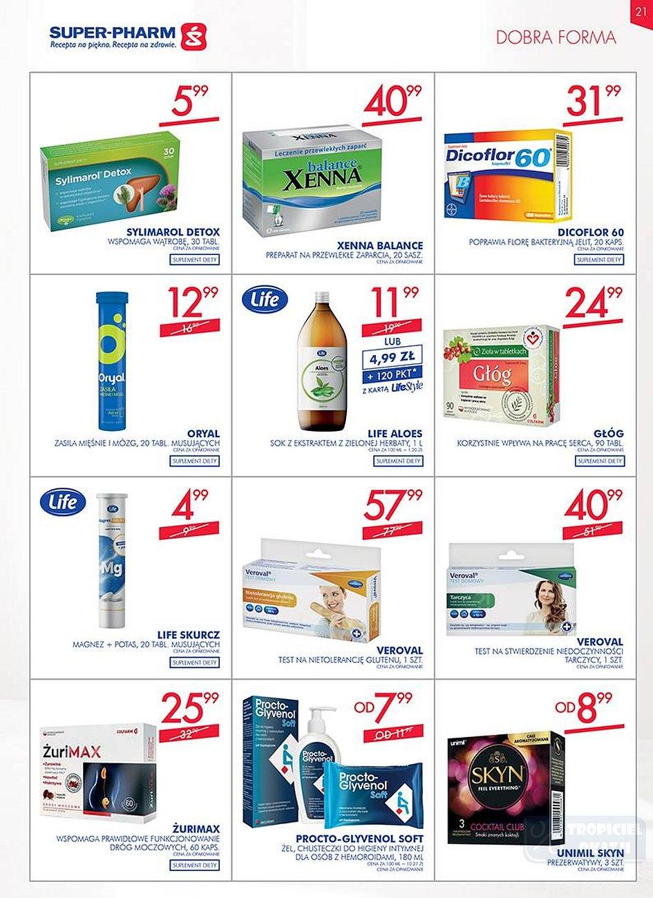 Gazetka promocyjna Superpharm str. 21
