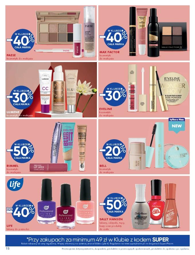 Gazetka promocyjna Superpharm str. 18