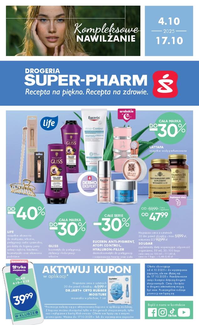 Gazetka promocyjna Superpharm str. 1