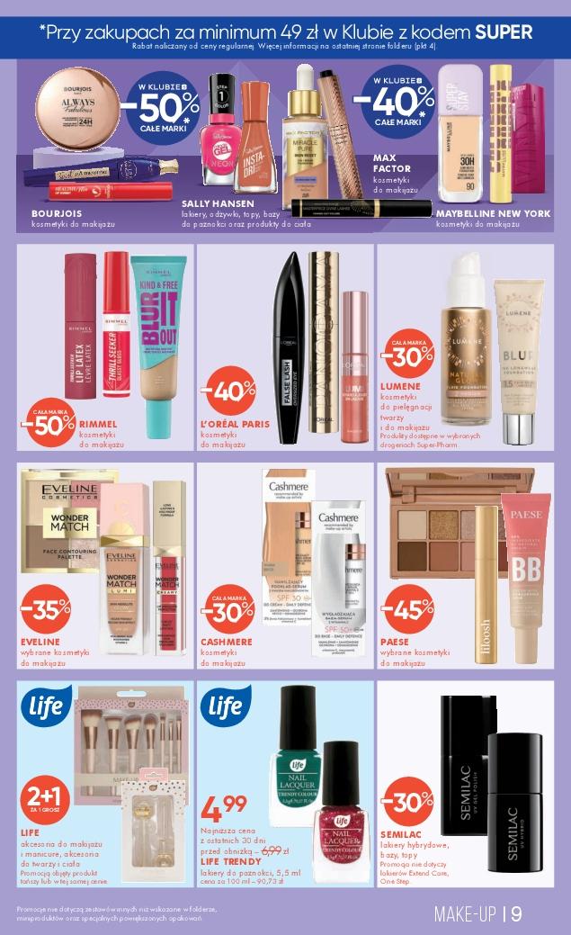 Gazetka promocyjna Superpharm str. 9