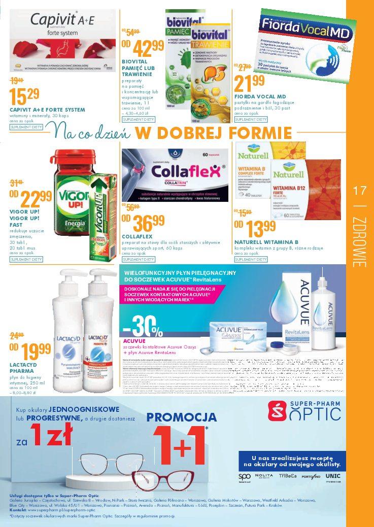 Gazetka promocyjna Superpharm str. 17
