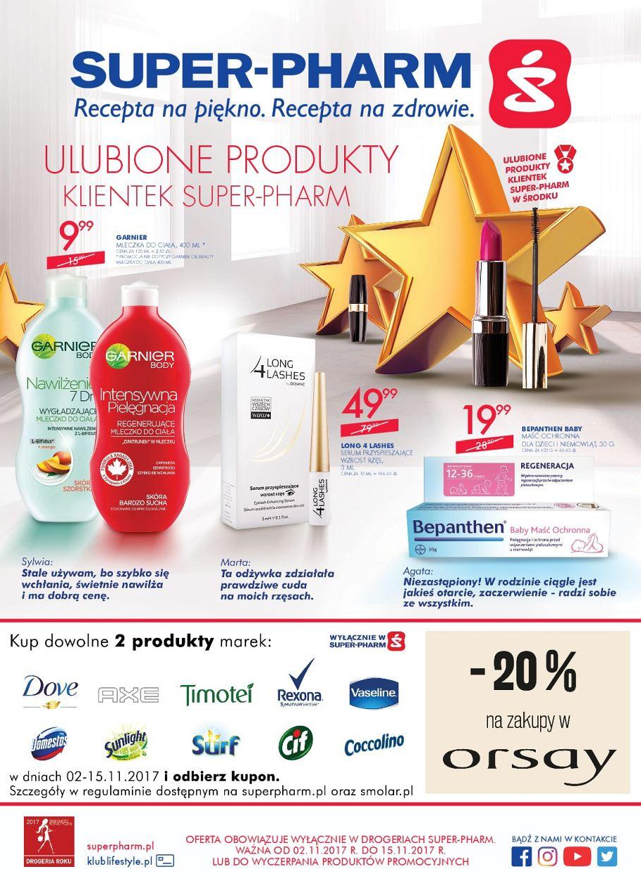 Gazetka promocyjna Superpharm str. 1