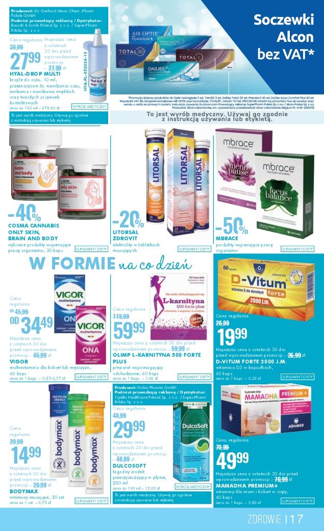 Gazetka promocyjna Superpharm str. 17