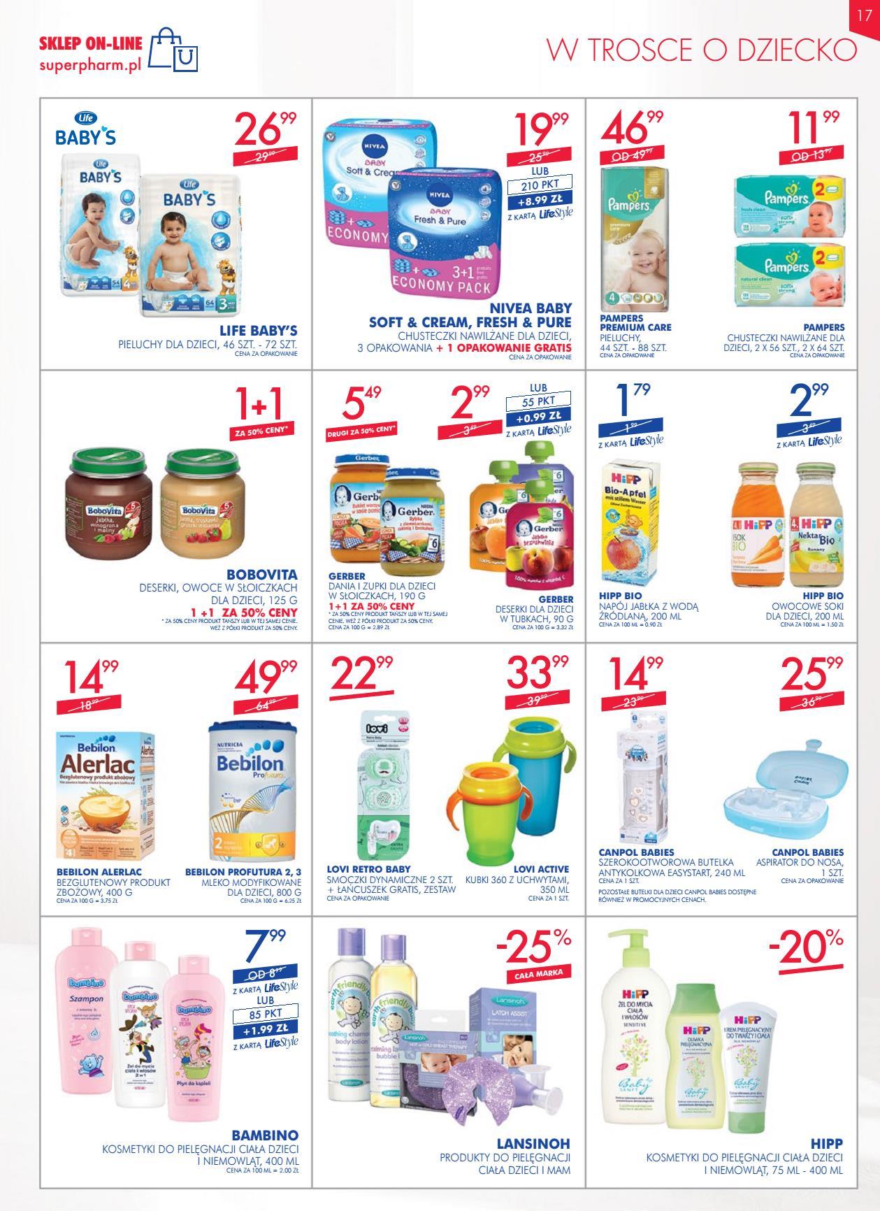 Gazetka promocyjna Superpharm str. 17