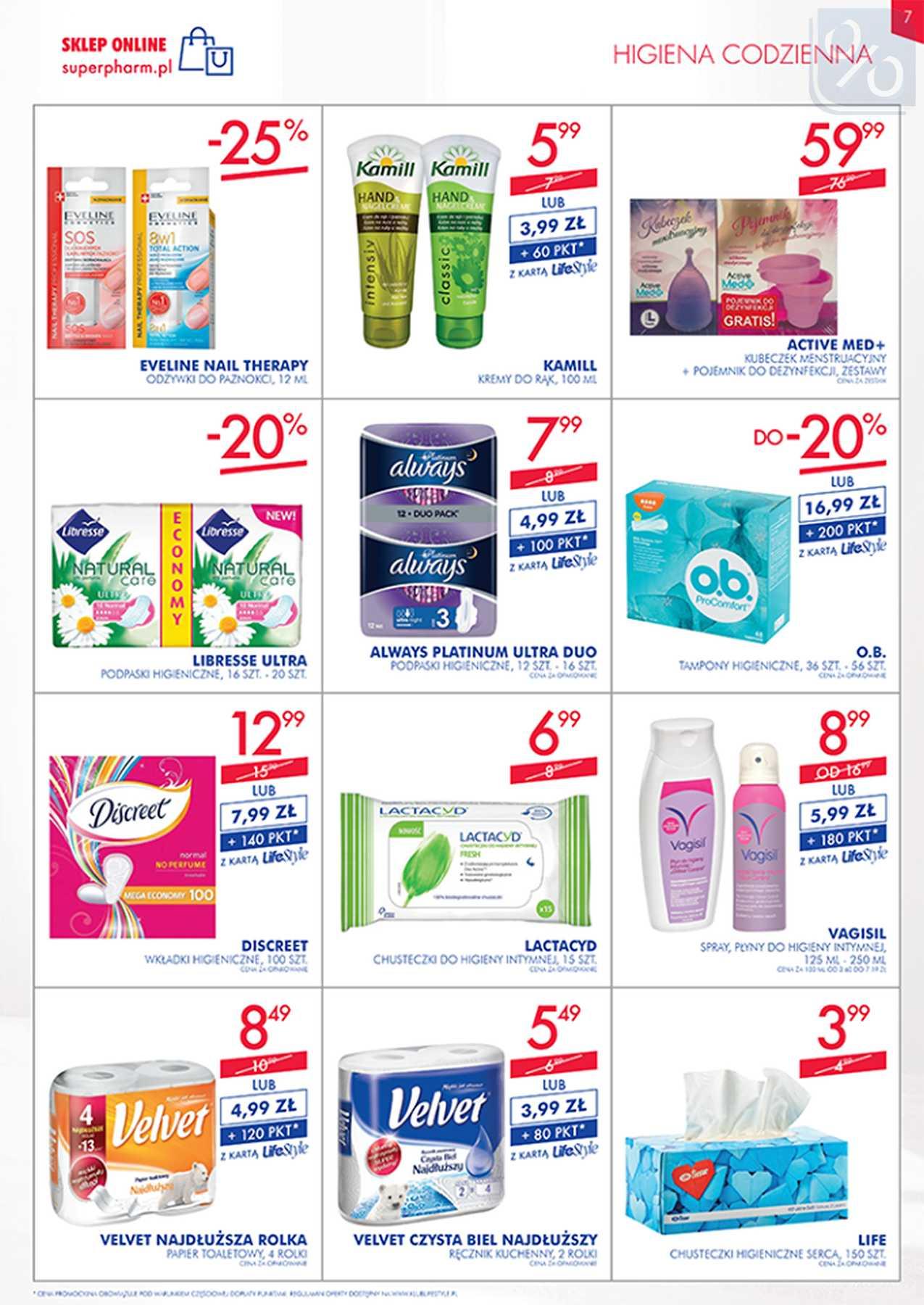 Gazetka promocyjna Superpharm str. 7
