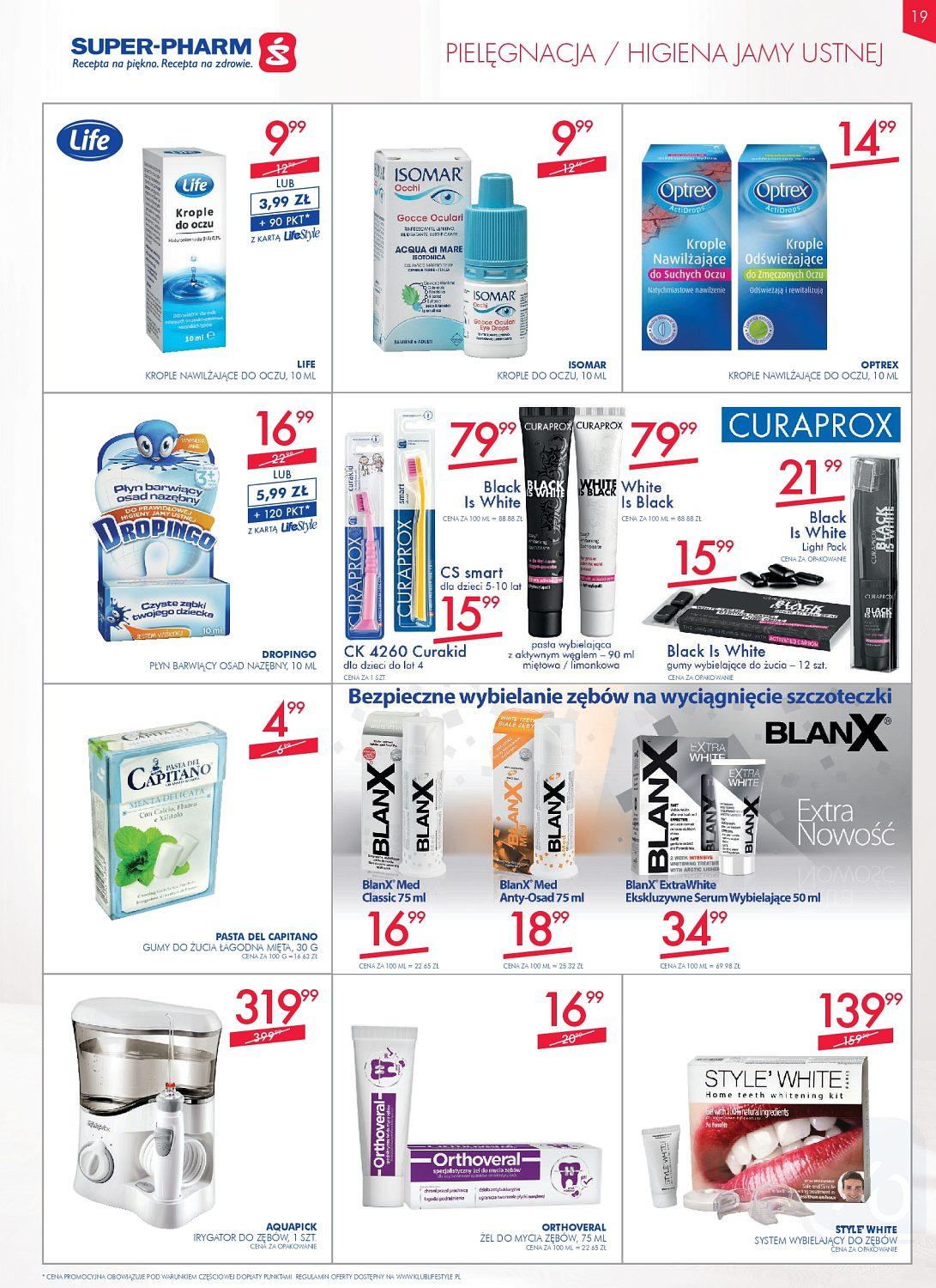 Gazetka promocyjna Superpharm str. 19