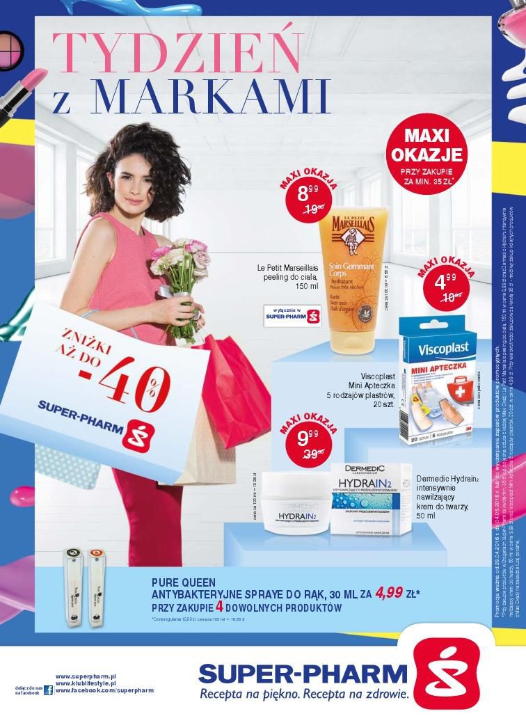 Gazetka promocyjna Superpharm str. 1