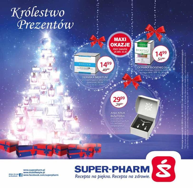 Gazetka promocyjna Superpharm str. 1