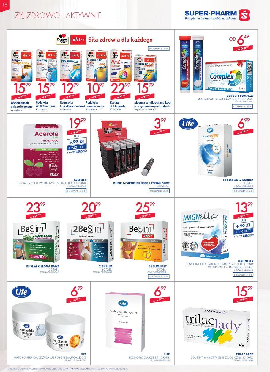 Gazetka promocyjna Superpharm str. 18