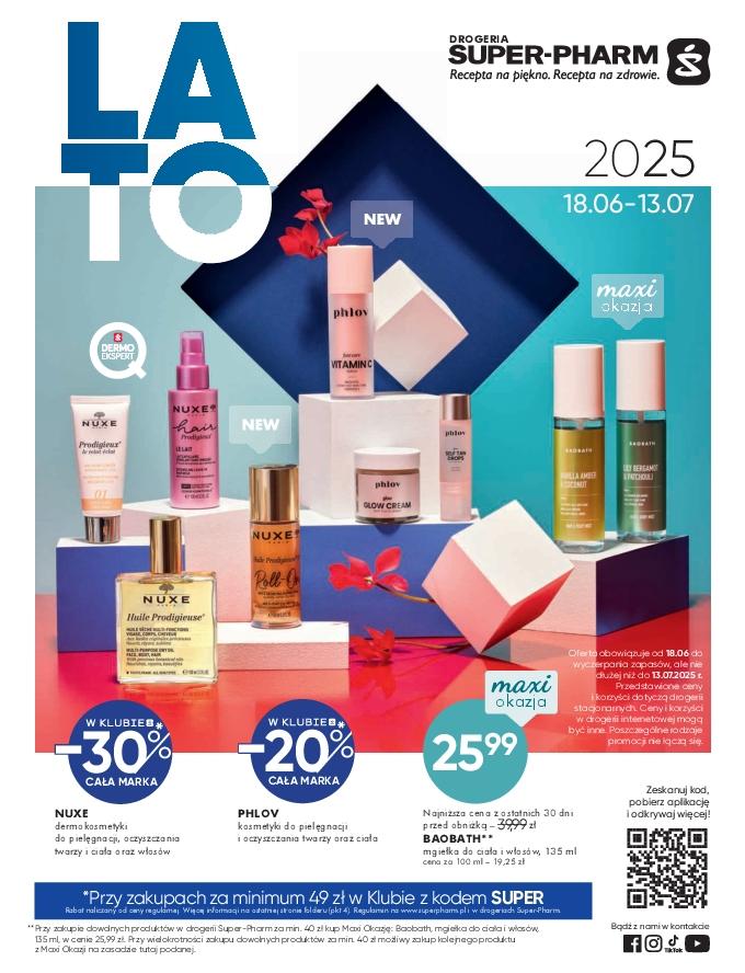 Gazetka promocyjna Superpharm str. 1