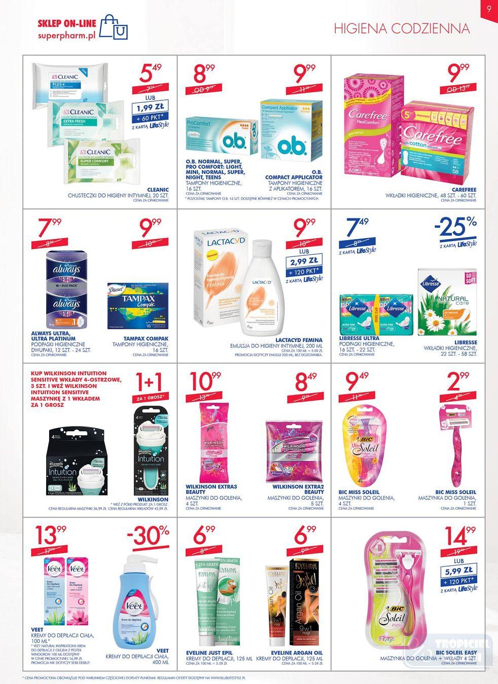 Gazetka promocyjna Superpharm str. 9