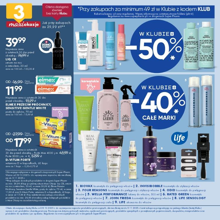 Gazetka promocyjna Superpharm str. 2