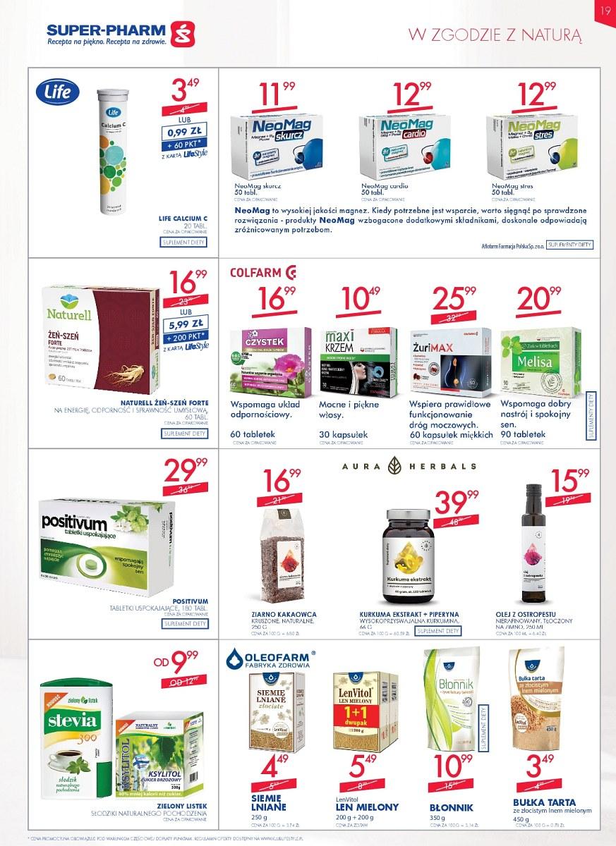 Gazetka promocyjna Superpharm str. 19